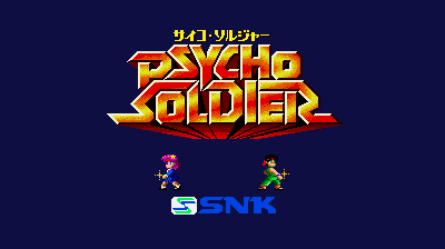 Psycho Soldier (US) Title Screen